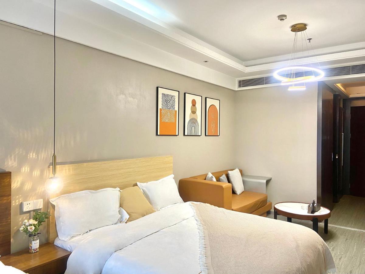 Guangzhou City Inn Hotel Apartment Changgang Bagian luar foto