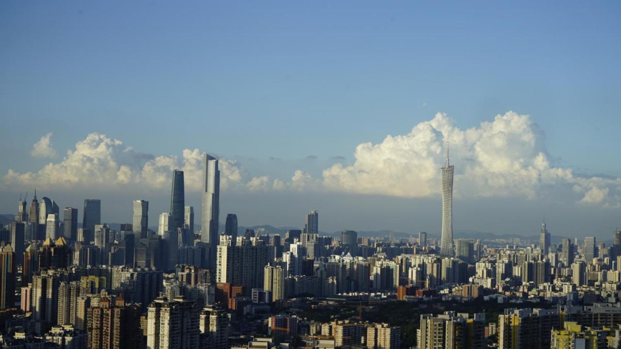 Guangzhou City Inn Hotel Apartment Changgang Bagian luar foto